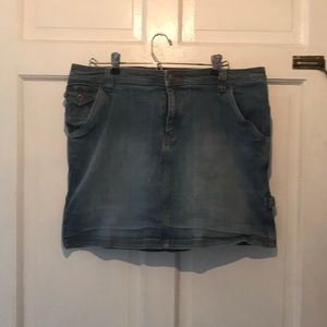 Denim Tommy Hilfiger mini skirt